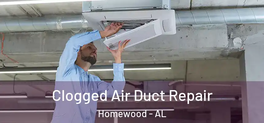  Clogged Air Duct Repair Homewood - AL